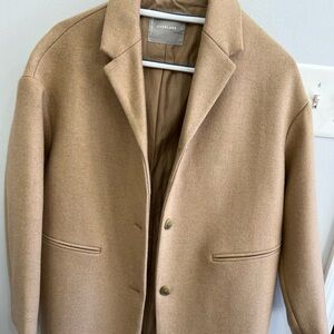 Everlane Camel Cocoon Coat